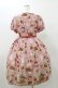 画像2: Melody BasKet / Strawberry picnicピンタックワンピース M レッド H-25-10-26-034-LO-OP-KB-ZH (2)