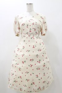 MILK / チェリーブロッサムdress  バニラチェリー H-25-10-26-035-ML-OP-KB-ZH
