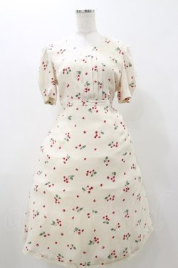 画像1: MILK / チェリーブロッサムdress  バニラチェリー H-25-10-26-035-ML-OP-KB-ZH