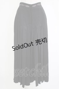 Rozen Kavalier / プリーツパンツ  黒 H-25-10-27-024-OO-PA-KB-ZH