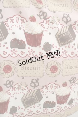 画像4: axes femme kawaii / お菓子柄ジャンパースカート M ピンク H-25-10-27-003-AX-OP-NS-ZH