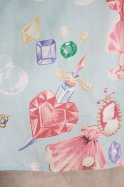 画像4: MILK / ジュエルShellトップス  アクアシェル×ブルーデニム H-25-10-27-026-ML-TO-KB-ZH