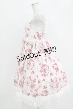 画像2: BABY,THE STARS SHINE BRIGHT / シュガーブーケ柄ロココジャンパースカート Free ピンク H-25-10-27-004-BA-OP-NS-ZH