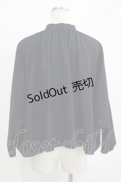 画像3: Jane Marple Dans Le Salon / Lambs wool saxony cape jacket  ネイビー H-25-10-27-032-JM-JA-KB-ZH