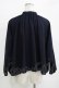 画像3: Jane Marple Dans Le Salon / Lambs wool saxony cape jacket  ネイビー H-25-10-27-032-JM-JA-KB-ZH (3)