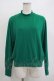 画像1: Jane Marple Dans Le Salon / Cotton-cashmere turtleneck sweater  グリーン H-25-10-27-035-JM-TO-KB-ZH (1)