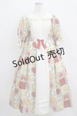 axes femme kawaii / ハピネスベリーワンピース M グリーン H-25-10-27-005-AX-OP-NS-ZH