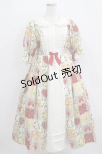 axes femme kawaii / ハピネスベリーワンピース M グリーン H-25-10-27-005-AX-OP-NS-ZH