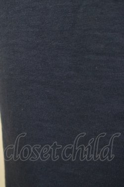 画像4: Jane Marple Dans Le Salon / Theme print side zip T-shirt  navy H-25-10-27-039-JM-TO-KB-ZH