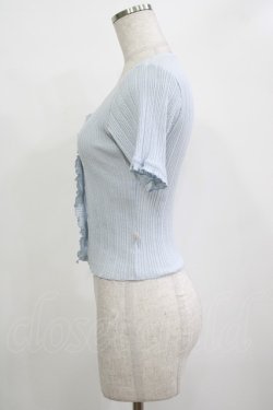 画像2: Katie / UNDER PRETTIES short sleeve cardigan  BABY BLUE H-25-10-27-040-LO-TO-KB-ZH