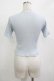画像3: Katie / UNDER PRETTIES short sleeve cardigan  BABY BLUE H-25-10-27-040-LO-TO-KB-ZH (3)