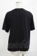 画像3: Jane Marple Dans Le Salon / Theme logo T-shirt  ブラック H-25-10-27-044-JM-TO-KB-ZH (3)