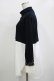 画像2: Jane Marple Dans Le Salon / Crumple collar pullover  ネイビー×オフホワイト H-25-10-27-045-JM-TO-KB-ZH (2)