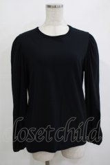 Jane Marple Dans Le Salon / Puffy sleeve pullover  ブラック H-25-10-27-046-JM-TO-KB-ZH