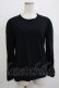 画像1: Jane Marple Dans Le Salon / Puffy sleeve pullover  ブラック H-25-10-27-046-JM-TO-KB-ZH (1)
