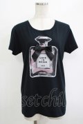 MILK / perfume Tee  黒 H-25-10-27-048-ML-TO-KB-ZH