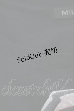 画像4: 【SALE】MILK / perfume Tee  黒 H-25-10-27-048-ML-TO-KB-ZT369