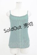 Rozen Kavalier / レースキャミソール  緑 H-25-10-27-051-OO-TO-KB-ZH