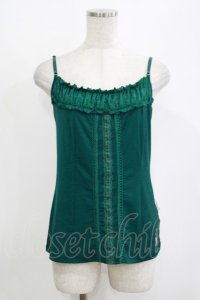 Rozen Kavalier / レースキャミソール  緑 H-25-10-27-051-OO-TO-KB-ZH