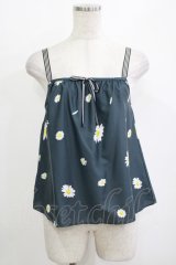 MILK / Daisy fieldキャミ  ブラックガーデン H-25-10-27-052-ML-TO-KB-ZT379