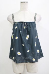 MILK / Daisy fieldキャミ  ブラックガーデン H-25-10-27-052-ML-TO-KB-ZT379