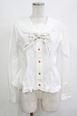 画像1: BABY,THE STARS SHINE BRIGHT / Best Wishesセーラーブラウス Free オフ H-25-10-27-054-BA-BL-NS-ZH