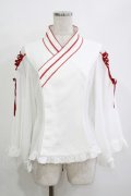 metamorphose / 着物合わせ風ブラウス Free オフ H-25-10-27-056-ME-BL-NS-ZH