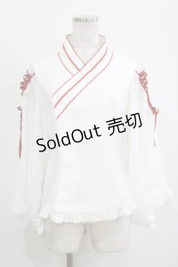 metamorphose / 着物合わせ風ブラウス Free オフ H-25-10-27-056-ME-BL-NS-ZH