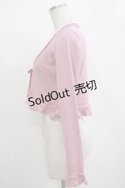 画像2: BABY,THE STARS SHINE BRIGHT / プリンセスドロップ刺繍ボレロ Free ピンク H-25-10-27-065-BA-TO-NS-ZH