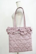 m petit by misako / TT*AMフリルトート  ピンク H-25-10-27-070-LO-BG-NS-ZH