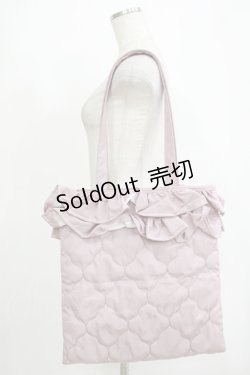 画像1: m petit by misako / TT*AMフリルトート  ピンク H-25-10-27-070-LO-BG-NS-ZH