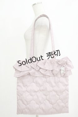 画像2: m petit by misako / TT*AMフリルトート  ピンク H-25-10-27-070-LO-BG-NS-ZH