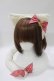 画像1: BABY,THE STARS SHINE BRIGHT / Le petit chat blanc セット(みみとしっぽ)  オフ H-25-10-27-078-BA-ZA-NS-ZH (1)