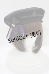 Amavel / Magical Cosmic Cosmetic ベレー帽  ブラック H-25-10-27-079-CA-AC-NS-ZH