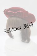 Maria pipi / ベルベットリボンベレー  ボルドー H-25-10-27-080-EL-AC-NS-ZH