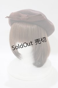 m petit by misako / AMリボンサーモベレー  ブラウン H-25-10-27-081-LO-AC-NS-ZH