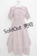 m petit by misako / AM*ギンガムCHKワンピース M レッド H-25-10-27-011-LO-OP-NS-ZH