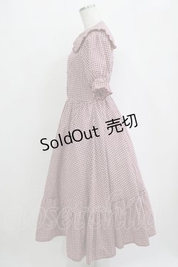 画像2: m petit by misako / AM*ギンガムCHKワンピース M レッド H-25-10-27-011-LO-OP-NS-ZH