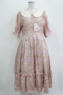 画像1: m petit by misako / NINA’Sコラボトワルドジュイワンピース M ピンク H-25-10-27-012-LO-OP-NS-ZH