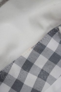 画像4: Maison de FLEUR Petite Robe canone / セーラーカラーギンガムワンピース S Sax H-25-10-27-013-EL-OP-NS-ZH