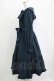 画像2: Maison de FLEUR / SnowWhiteワンピース Free Navy H-25-10-27-014-LO-OP-NS-ZH (2)