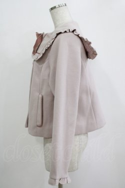 画像2: m petit by misako / AM*セーラーショートコート M ピンク H-25-10-27-019-LO-CO-NS-ZH