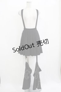 Amavel / Rockin' Girl レッグカバー付きスカパン Free ブラック H-25-10-27-020-CA-SK-NS-ZH