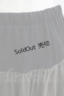 画像4: ALGONQUINS / レイヤードパンツ F 黒×グレー H-25-10-27-022-AL-PA-KB-ZH