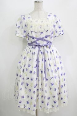 画像1: SUBLIMA / 「SUMIRE」ワンピース M ホワイト H-25-10-28-029-GO-OP-KB-ZT341