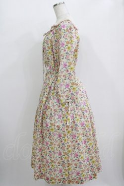 画像2: Jane Marple Dans Le Salon / Gouache gardenのタブリエドレス  アイボリー H-25-10-28-030-JM-OP-KB-ZH