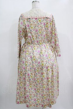 画像3: Jane Marple Dans Le Salon / Gouache gardenのタブリエドレス  アイボリー H-25-10-28-030-JM-OP-KB-ZH