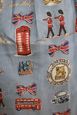 画像4: Jane Marple / ReLondonスクエアドレス  ブルーグレー H-25-10-28-004-JM-OP-KB-ZH