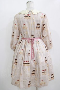 画像3: Leur Getter / Cream Choux Puff袖付ワンピース M グレー H-25-10-28-039-LU-OP-KB-ZH