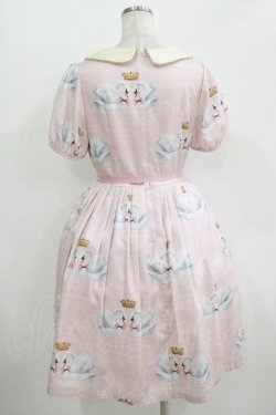 画像3: Leur Getter / Crown Swan袖付ワンピース M ピンク H-25-10-28-040-LU-OP-KB-ZH